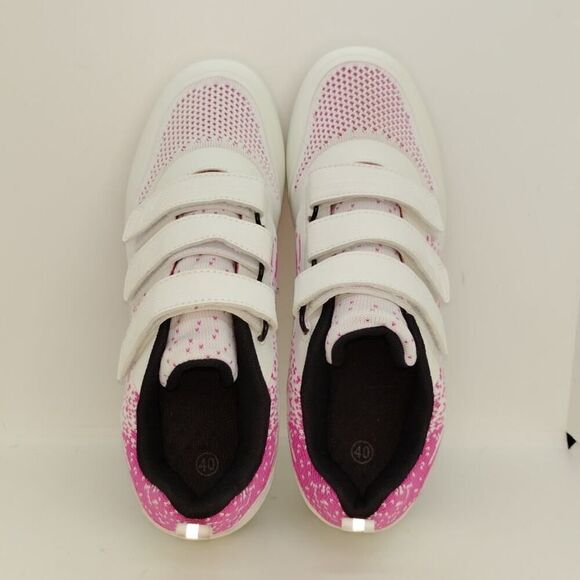 Sport High End Womens Pre-owned NonSlip Mountain Bike Pink/White Shoes-sz. 8 1/2 - Picture 5 of 7